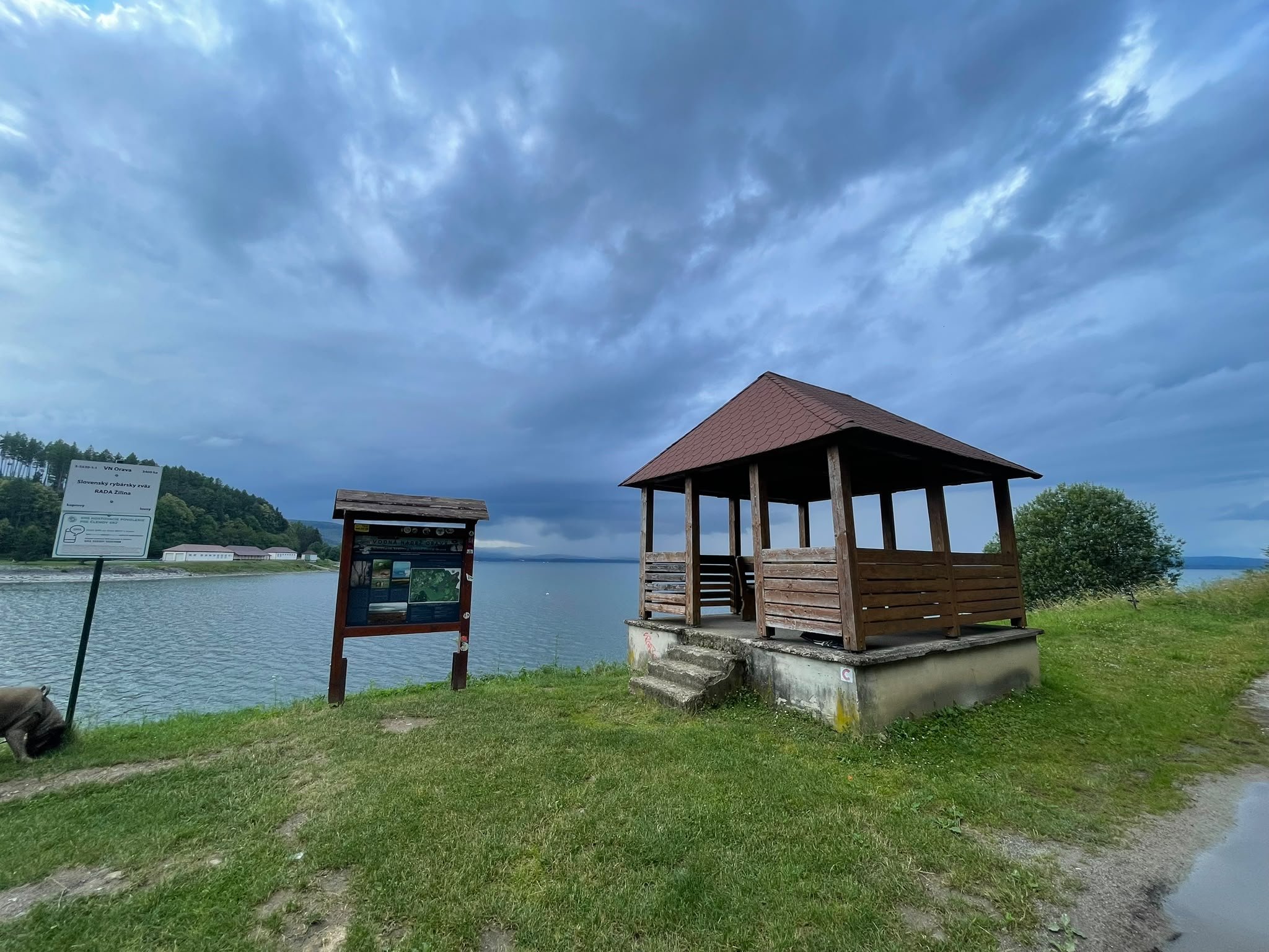 Štefanov nad Oravou – Altán u ústí