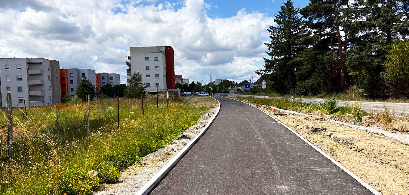 Cyklostezka v Klatovech