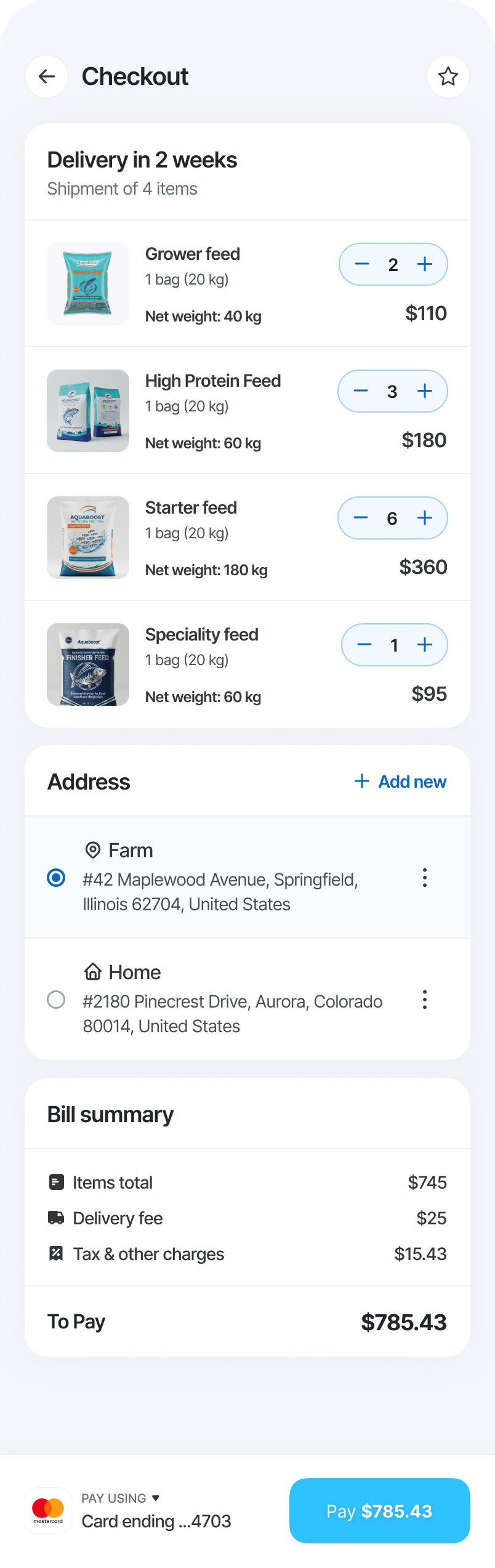 AquaBoost App screenshot 2