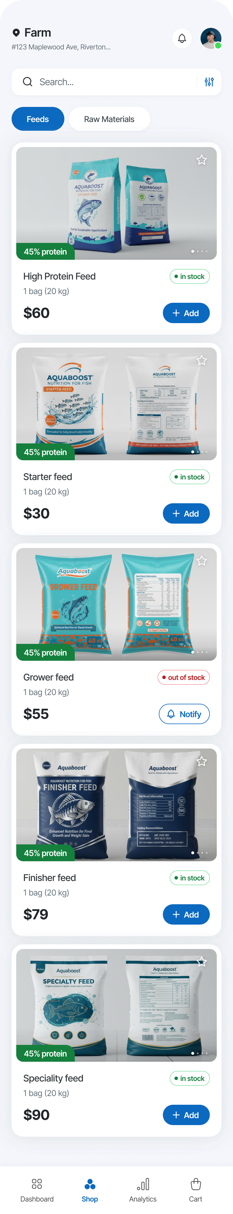 AquaBoost App screenshot 1