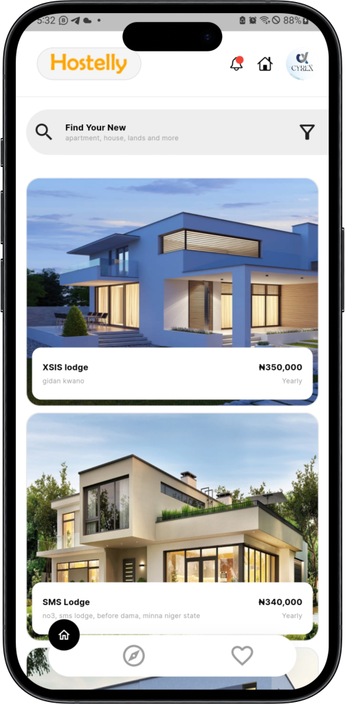Hostelly screenshot 1