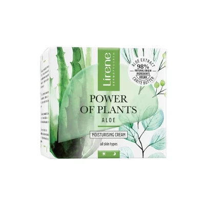 Lirene Power of Plants Aloe hydratační pleťový krém 50 ml