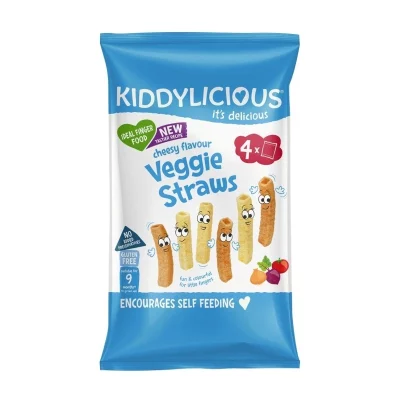 Kiddylicious Tyčinky se sýrovou příchutí 4x12 g