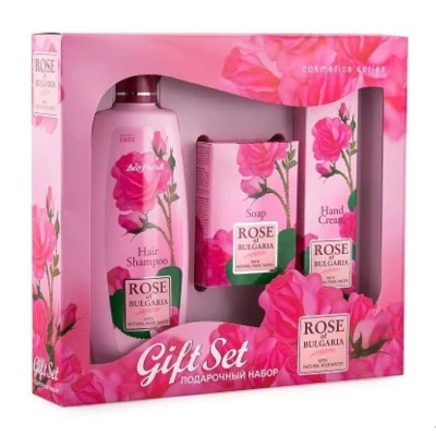 Biofresh Rose of Bulgaria dárkový set pro ženy 3 ks