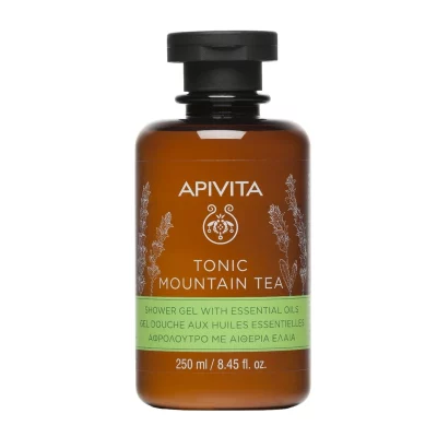 APIVITA Tonic Mountain Tea tonizující sprchový gel 250 ml