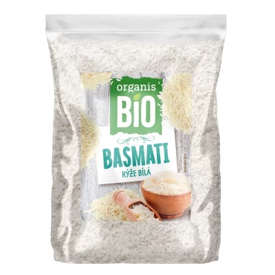 Organis Basmati rýže bílá BIO 500 g