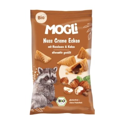 MOGLi BIO Plněné lískooříškové taštičky 30 g