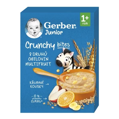 Gerber Junior Nemléčná kaše ovocná 1r+ 200 g