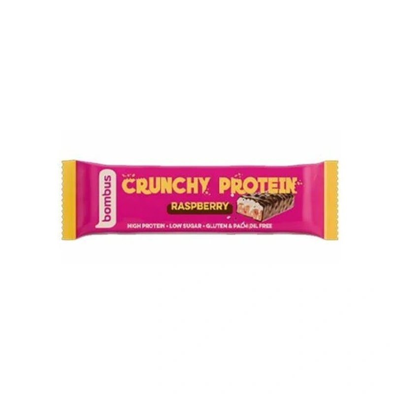 Bombus Crunchy Protein Raspberry 50 g