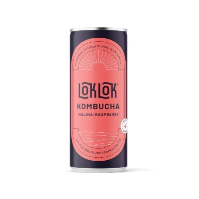 LokLok Kombucha Malina 250 ml