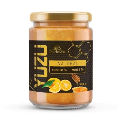 Dr. Natural Yuzu + Med natural 580 g