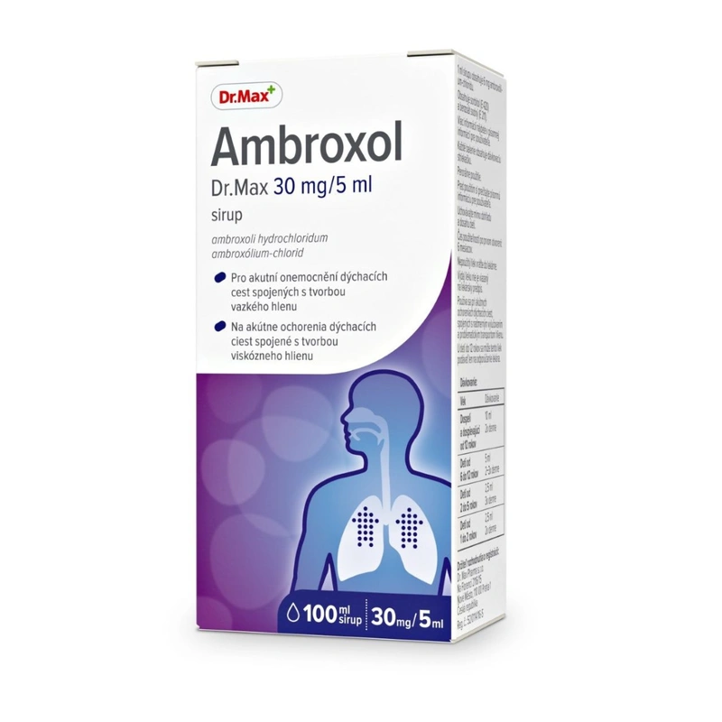 Dr. Max Ambroxol 30 mg/ 5 ml sirup 100 ml