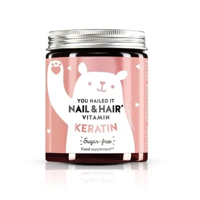 Bears With Benefits You Nailed It, Nail & Hair vitaminy pro zdravé vlasy a nehty 60 ks