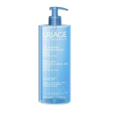 Uriage Extra bohatý dermatologický čisticí gel 500 ml