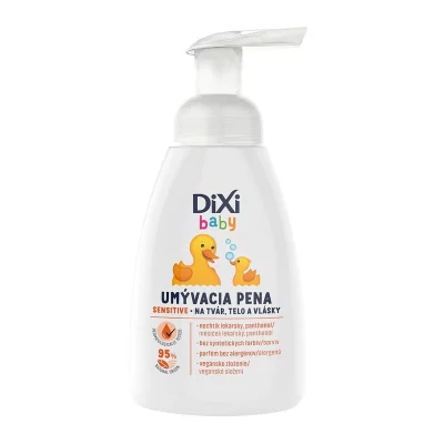 Dixi Baby Sensitive Mycí pěna na tělo a vlásky 250 ml