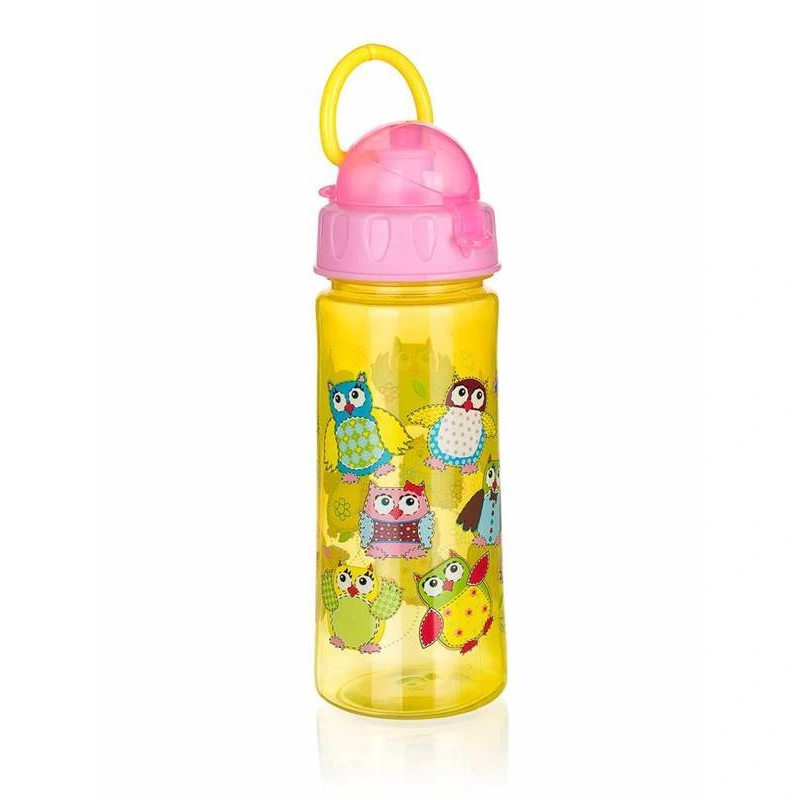Banquet Láhev plastová Owls 500 ml Pink