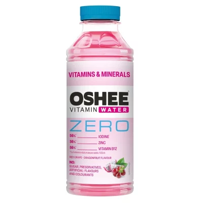 OSHEE Vitamínová voda minerály&vitamíny zero 555 ml