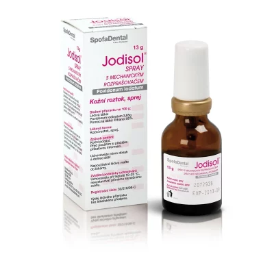 Jodisol Sprej s mechanickým rozprašovačem 13 g