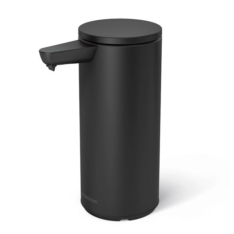 Simplehuman Bezdotykový dávkovač mýdla dobíjecí matná černá ocel