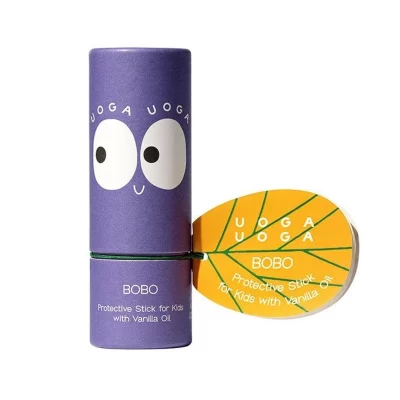 Uoga Uoga Dětská ochranná tyčinka s vanilkou BOBO 50 g
