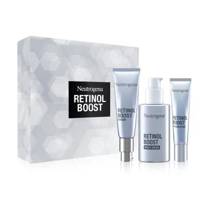 Neutrogena Retinol Boost Dárková sada proti vráskám 3 ks