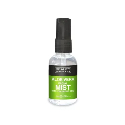 Beauty Formulas Pleťová mlha s aloe vera 50 ml