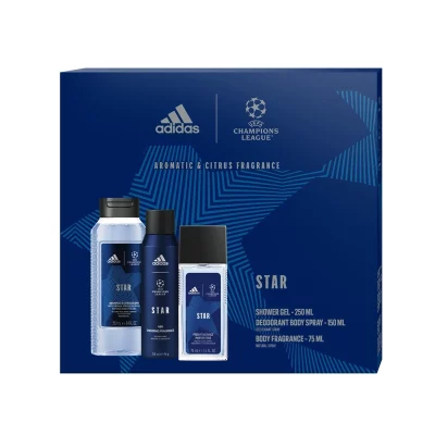 Adidas UEFA 10 vánoční kazeta 3 ks