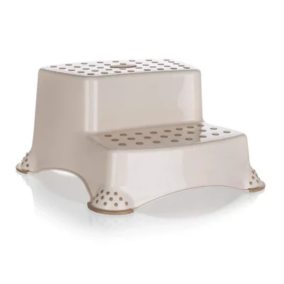 Keeeper 4kids Stolička - dvojschůdek 40 x 37 x 21 cm krémová