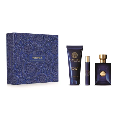 Versace Dylan Blue pour Homme dárkový set pro muže 3 ks