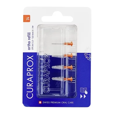 Curaprox CPS 14 ortho refill mezizubní kartáček 4 ks