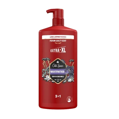Old Spice Night Panther Sprchový gel a šampon 1000 ml