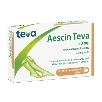 Teva Aescin 20 mg 30 tablet