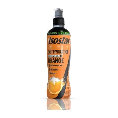 Isostar Fast Hydration pomeranč isotonický iontový nápoj 500 ml