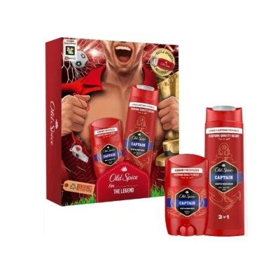 Old Spice Captain Footballer dárková sada s otvírákem