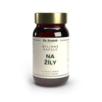 Dr. Svatek Bylinné kapsle Na žíly s aescinem a rutinem 45 kapslí