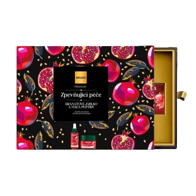 Weleda Prémiová zpevňující péče Granátové jablko a Maca-Peptidy set 2 ks