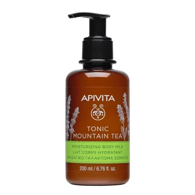 APIVITA Tonic Mountain Tea hydratační tělové mléko 200 ml