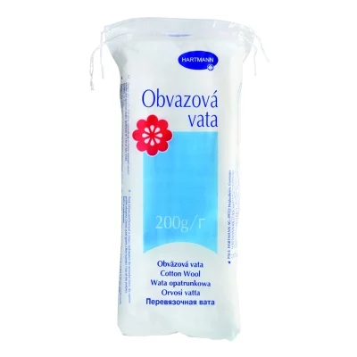 Hartmann Obvazová vata 200 g