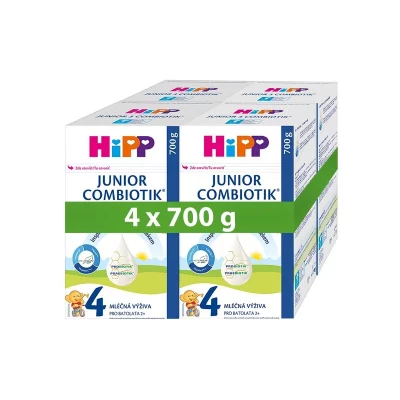Hipp 4 Junior Combiotik batolecí mléko 4x700 g