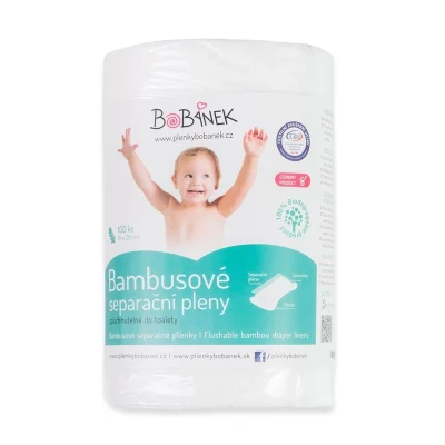 Bobánek Bambusové separační pleny 100 ks