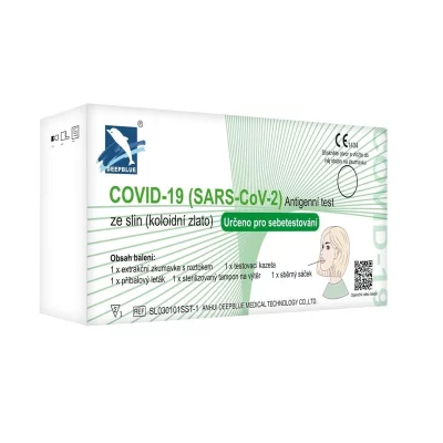 Deepblue Covid-19 antigenní test ze slin 1 ks