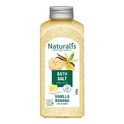 Naturalis Sůl do koupele Vanilla&Banana 1000 g