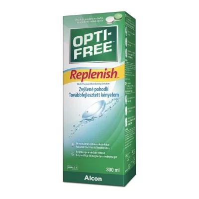 Opti free Replenish roztok 300 ml + pouzdro na čočky