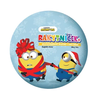 Rakytníček Multivitaminové želatinky Mimoni koule 50 ks