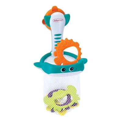 Infantino Rybářská sada se síťkou do koupele 5 ks