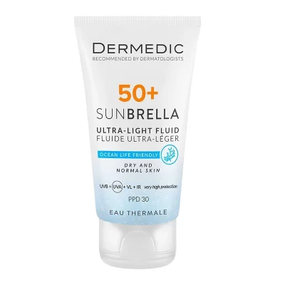 Dermedic Sunbrella Lehká opalovací emulze na suchou a normální pleť SPF50+ 40 ml