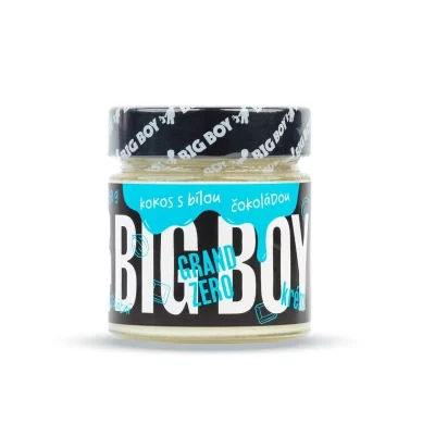 BIG BOY Grand Zero s bílou čokoládou a kokosem 250 g