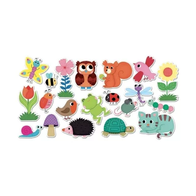 Vilac Dřevěné magnetky Zahrada 20 ks