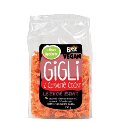 Green Apotheke Gigli z červené čočky 250 g