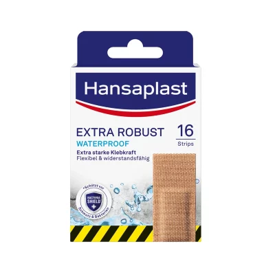 Hansaplast Extra Robust voděodolná náplast 16 ks